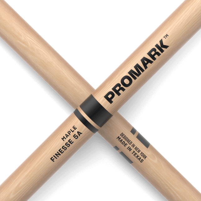 Pro Mark Finesse 5a Maple Drumstick, Small Round Wood Tip - Stöcke - Variation 1