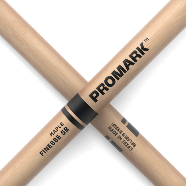 Pro Mark Finesse 5b Maple Drumstick, Small Round Wood Tip - Stöcke - Variation 1