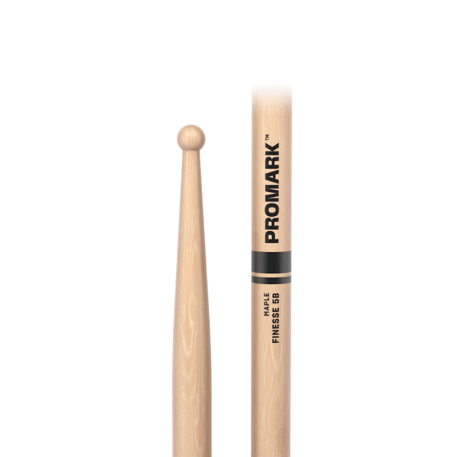 Pro Mark Finesse 5b Maple Drumstick, Small Round Wood Tip - Stöcke - Variation 4