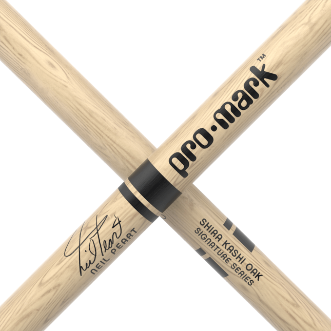 Pro Mark Neil Peart 747 Shira Kashi Oak Drumstick, Wood Tip - Stöcke - Variation 1