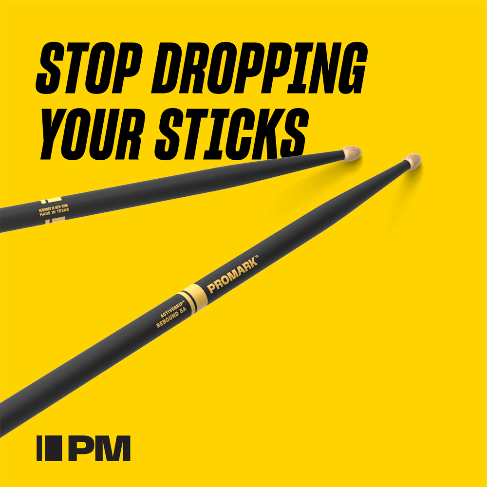 Pro Mark R5abag Rebound 5ab Activegrip Hickory Drumstick, Acorn Wood Tip - Stöcke - Variation 1