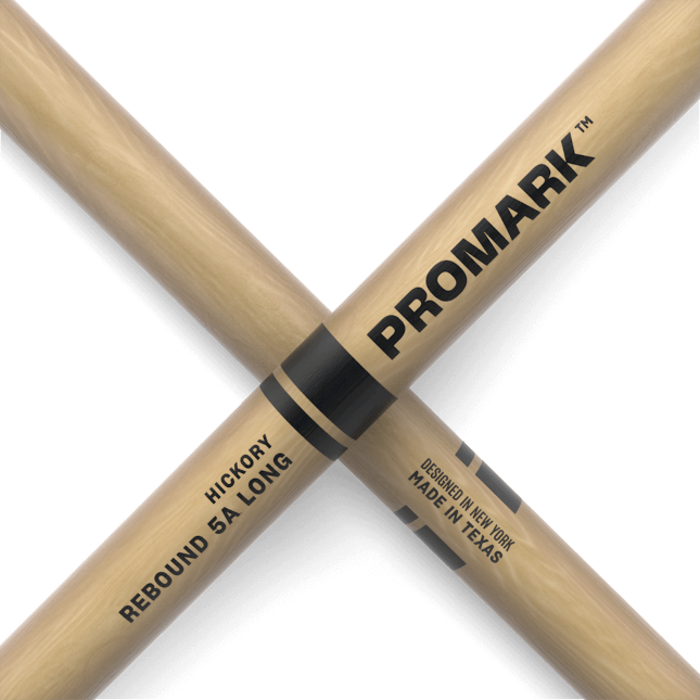 Pro Mark Rebound 5a Long Hickory Drumstick, Acorn Wood Tip - Stöcke - Variation 1
