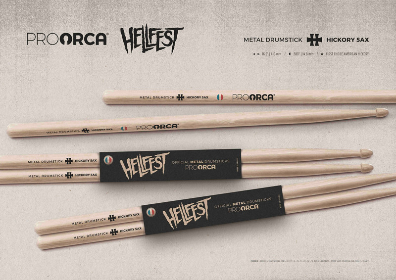 Pro Orca 5ax Hellfest Limited Edition - Stöcke - Variation 1