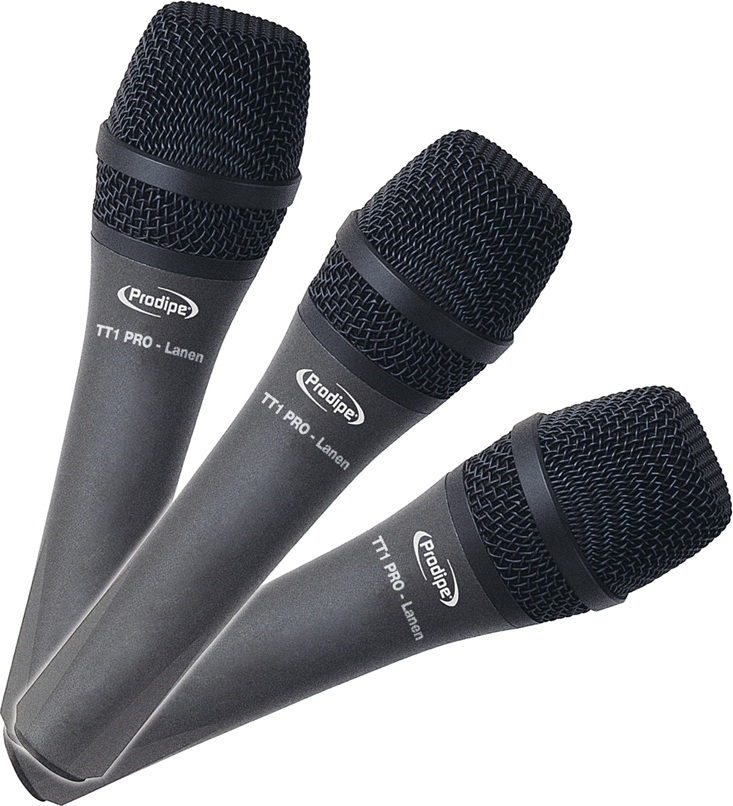 Prodipe Tt1 Pro Pack De Trois - Kabelgebundenes Mikrofon Set - Main picture