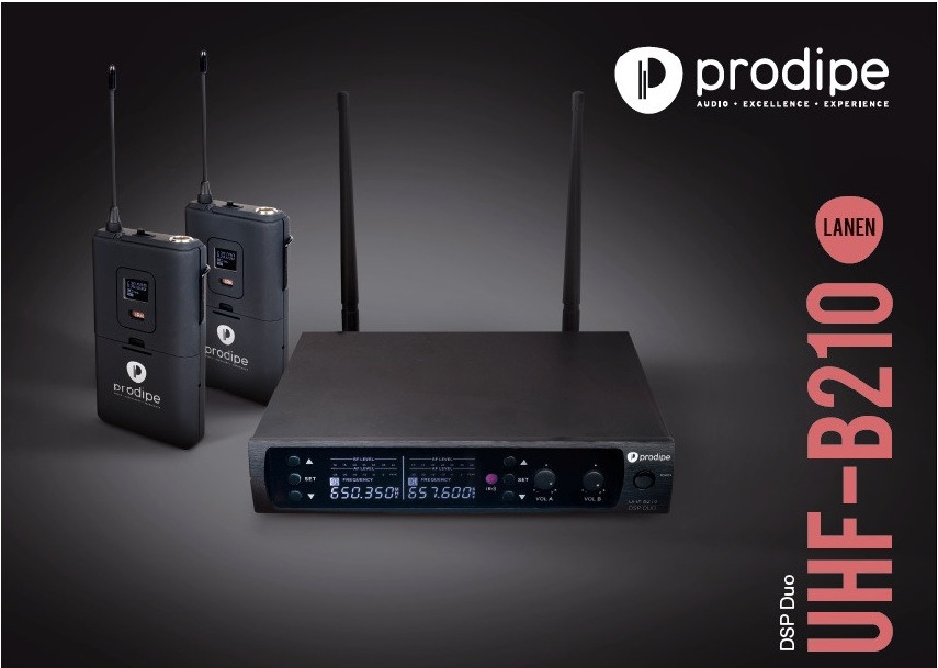 Prodipe Dsp Duo Uhf-b210 Headset - Wireless Lavalier-Mikrofon - Variation 2