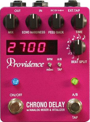Providence Dly-4 Chrono Delay - Reverb/Delay/Echo Effektpedal - Main picture