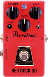 Overdrive/distortion/fuzz effektpedal Providence Red Rock OD ROd-1