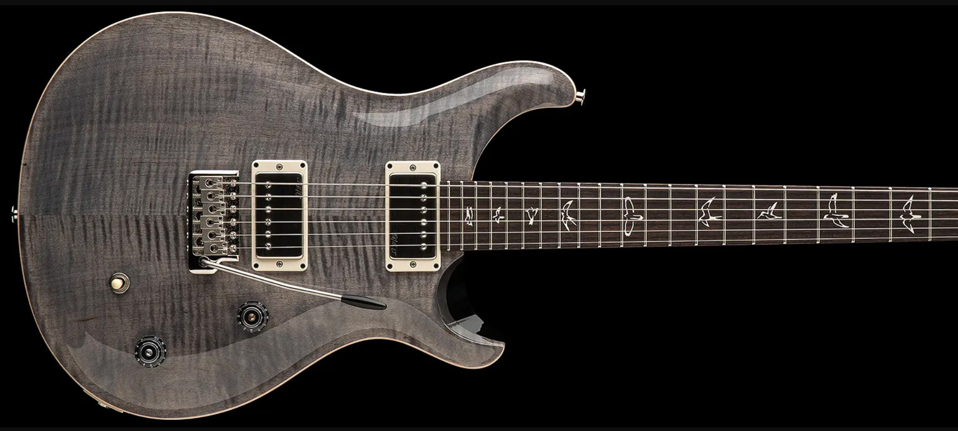 Prs Ce 22 Bolt-on Usa Ltd 2h Trem Rw - Faded Gray Black - Double Cut E-Gitarre - Variation 2