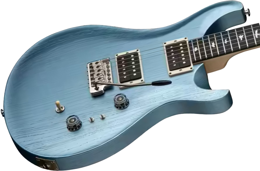 Prs Ce 24-08 Swamp Ash Ltd Bolt-on Usa 2h Trem Rw - Frost Blue Metallic - Double Cut E-Gitarre - Variation 2