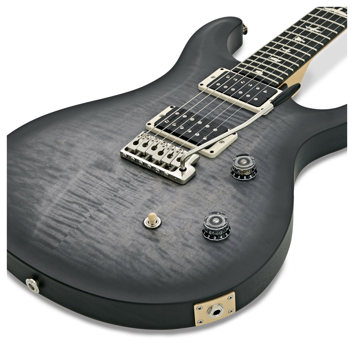 Prs Ce 24 Bolt-on Usa Hh Trem Rw - Faded Gray Black - Double Cut E-Gitarre - Variation 2
