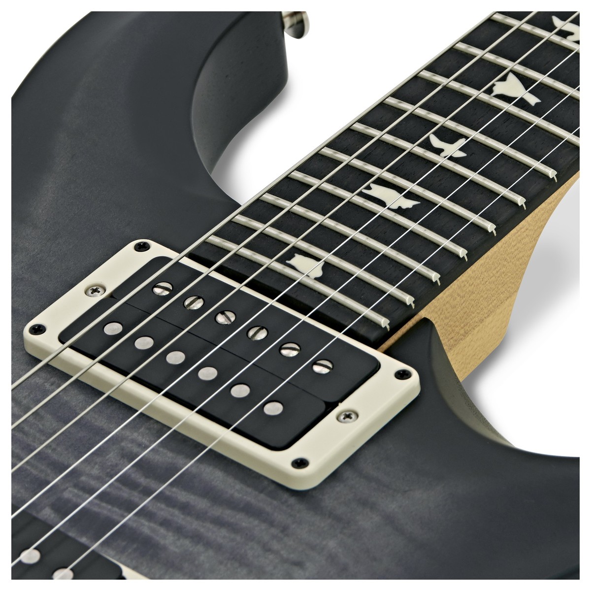 Prs Ce 24 Bolt-on Usa Hh Trem Rw - Faded Gray Black - Double Cut E-Gitarre - Variation 3