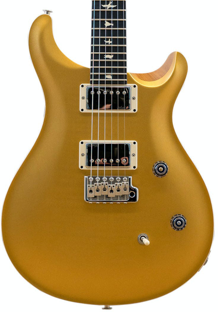 Prs Ce 24 Satin Bolt-on Usa Ltd 2h Trem Rw - Gold Top - Double Cut E-Gitarre - Variation 1
