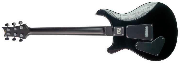 Prs Ce24 Bolt-on Usa 2h 85/15 Trem Rw - Whale Blue Smokeburst - Double Cut E-Gitarre - Variation 1