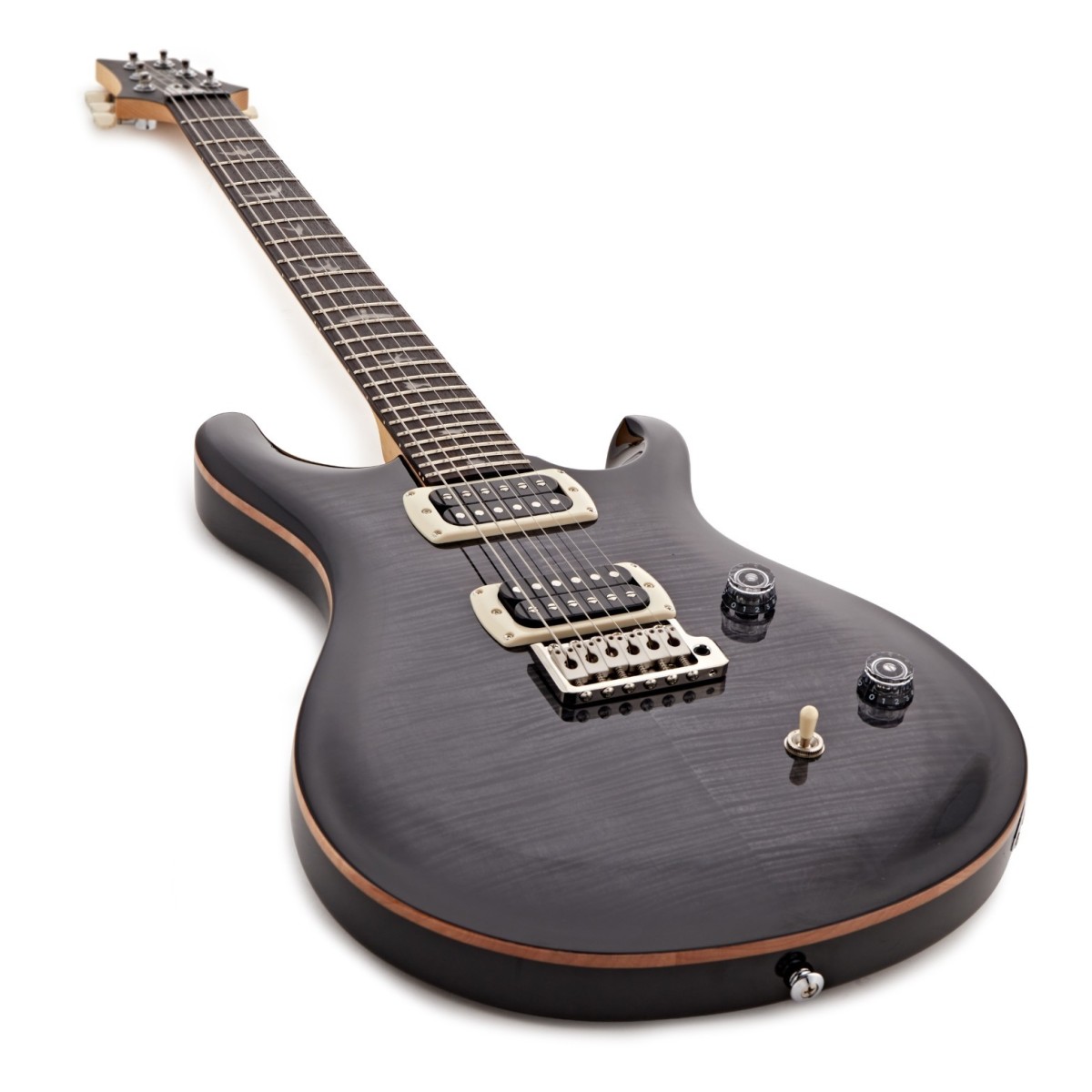Prs Ce24 Se 2h Trem  Rw - Charcoal Burst - Double Cut E-Gitarre - Variation 9
