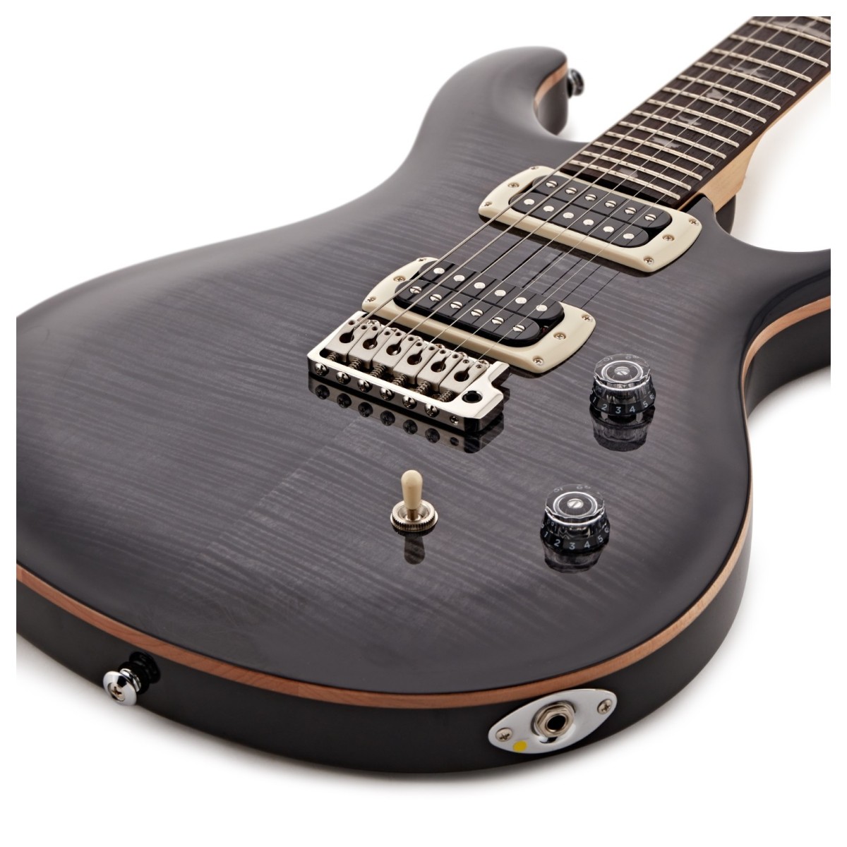 Prs Ce24 Se 2h Trem  Rw - Charcoal Burst - Double Cut E-Gitarre - Variation 10