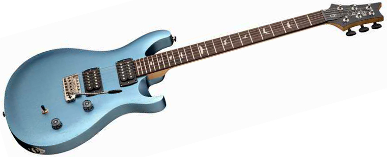 Prs Ce24 Standard Satin Wing Tuners Se Bolt-on 2h Trem Rw - Ice Blue Metallic - Double Cut E-Gitarre - Variation 2