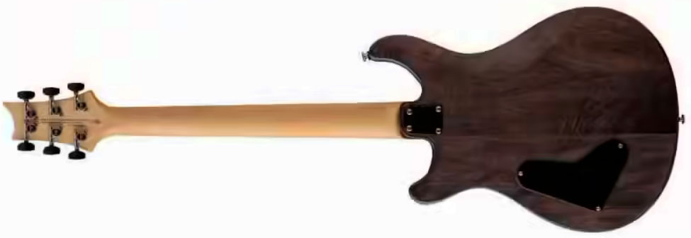 Prs Ce24 Standard Stoptail Satin Se Bolt-on 2h Trem Rw - Charcoal Burst - Double Cut E-Gitarre - Variation 1