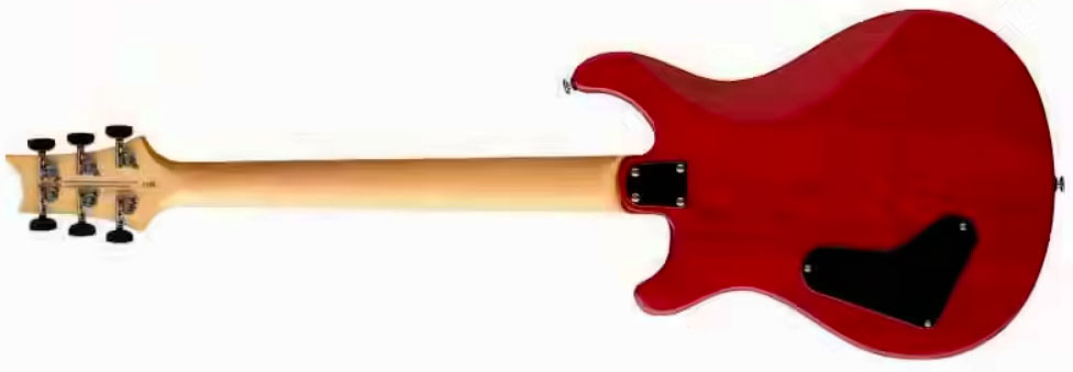 Prs Ce24 Standard Stoptail Satin Se Bolt-on 2h Trem Rw - Vintage Cherry - Double Cut E-Gitarre - Variation 1