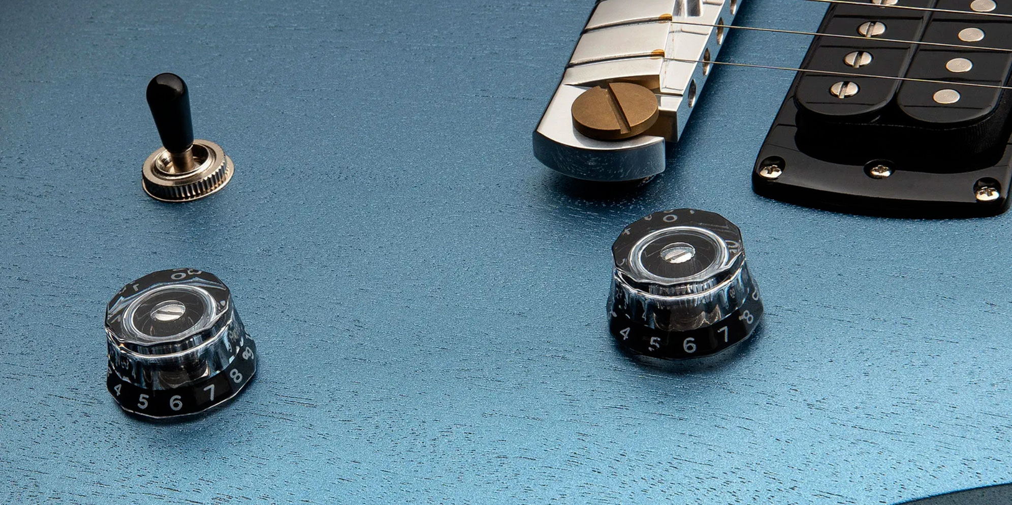 Prs Ce24 Standard Stoptail Satin Se Bolt-on 2h Trem Rw - Ice Blue Metallic - Double Cut E-Gitarre - Variation 3