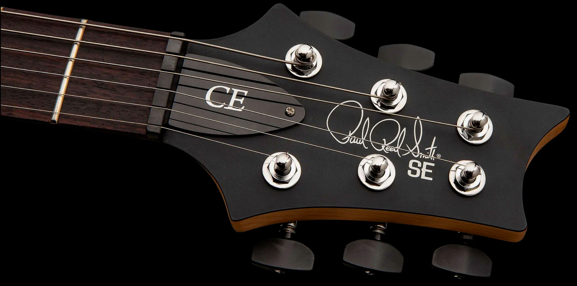 Prs Ce24 Standard Stoptail Satin Se Bolt-on 2h Trem Rw - Vintage Cherry - Double Cut E-Gitarre - Variation 4