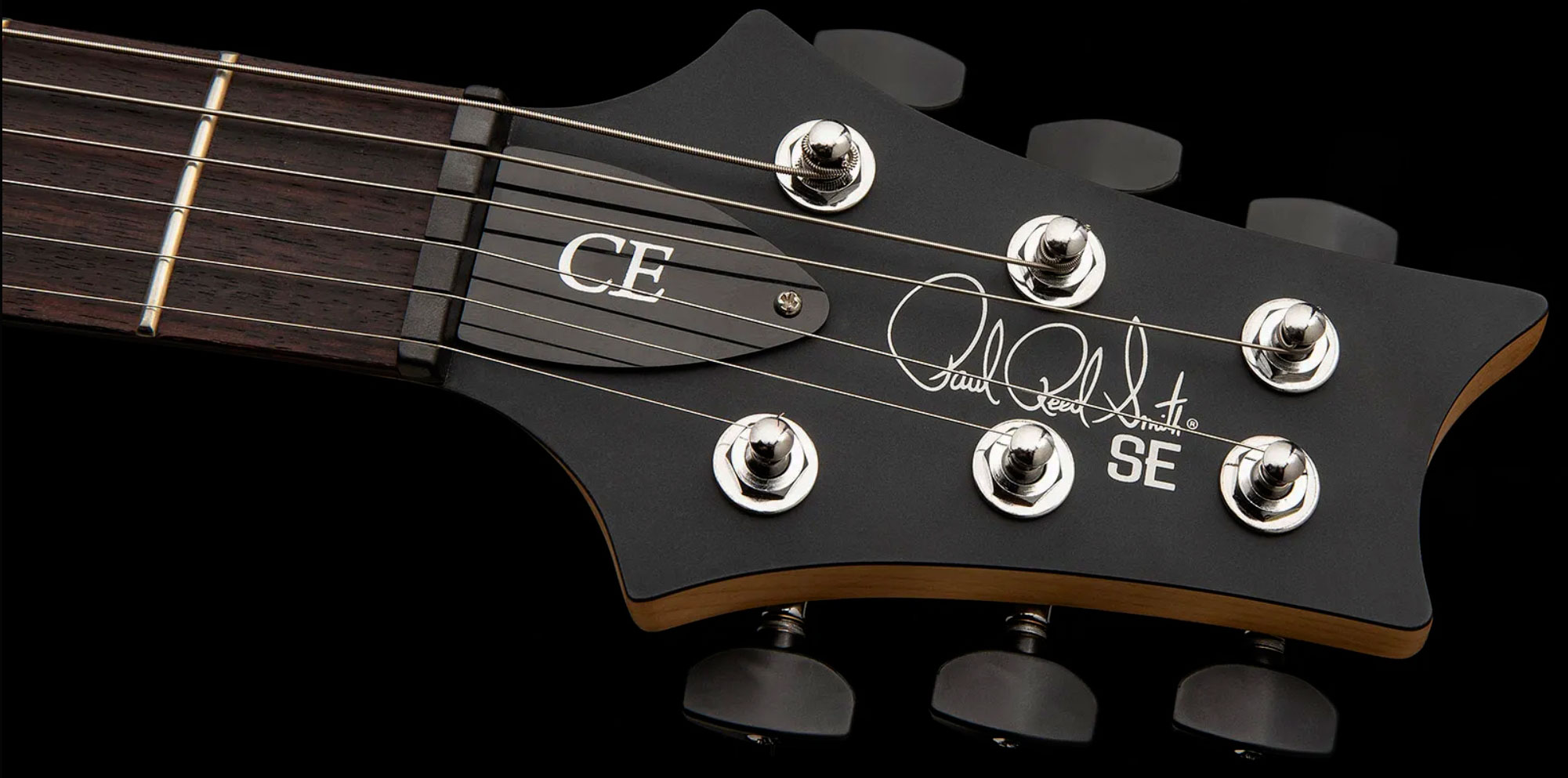 Prs Ce24 Standard Stoptail Satin Se Bolt-on 2h Trem Rw - Ice Blue Metallic - Double Cut E-Gitarre - Variation 5