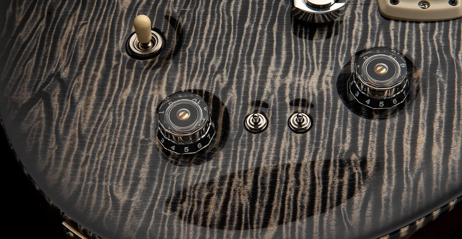 Prs Charcoal Phoenix Ltd Usa 2h Ht Rw - Grey - E-Gitarre in Str-Form - Variation 3
