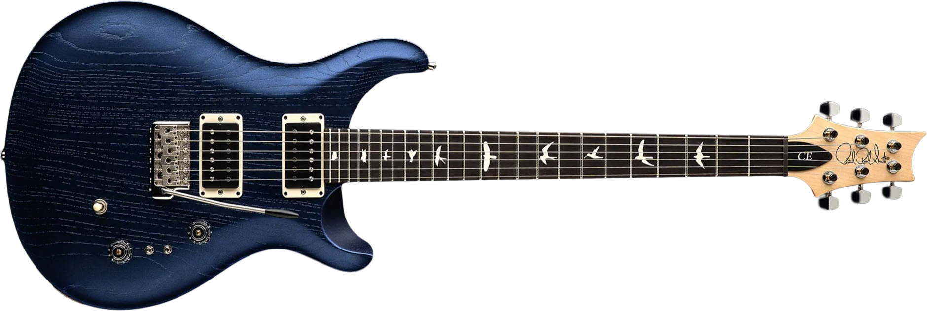 Prs Ce 24-08 Swamp Ash Ltd Bolt-on Usa 2h Trem Rw - Metallic Midnight - Double Cut E-Gitarre - Main picture