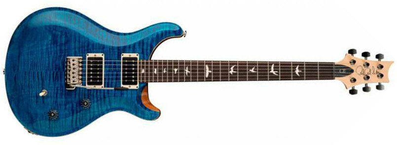 Prs Ce 24 Bolt-on Usa 2h Trem Rw - Blue Matteo - Double Cut E-Gitarre - Main picture