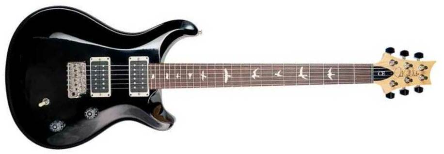 Prs Ce 24 Bolt-on Usa 2h Trem Rw - Black - Double Cut E-Gitarre - Main picture
