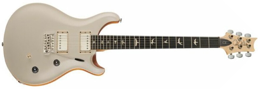 Prs Ce 24 Satin Bolt-on Usa Ltd 2h Trem Rw - Antique White - Double Cut E-Gitarre - Main picture