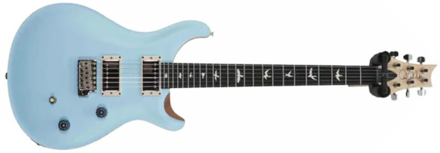 Prs Ce 24 Satin Bolt-on Usa Ltd 2h Trem Rw - Powder Blue - Double Cut E-Gitarre - Main picture