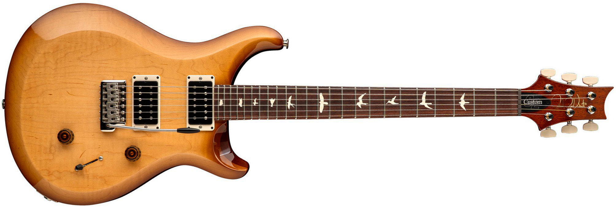 Prs Custom 24 S2 Usa 2h Trem Rw - Vintage Natural - Double Cut E-Gitarre - Main picture