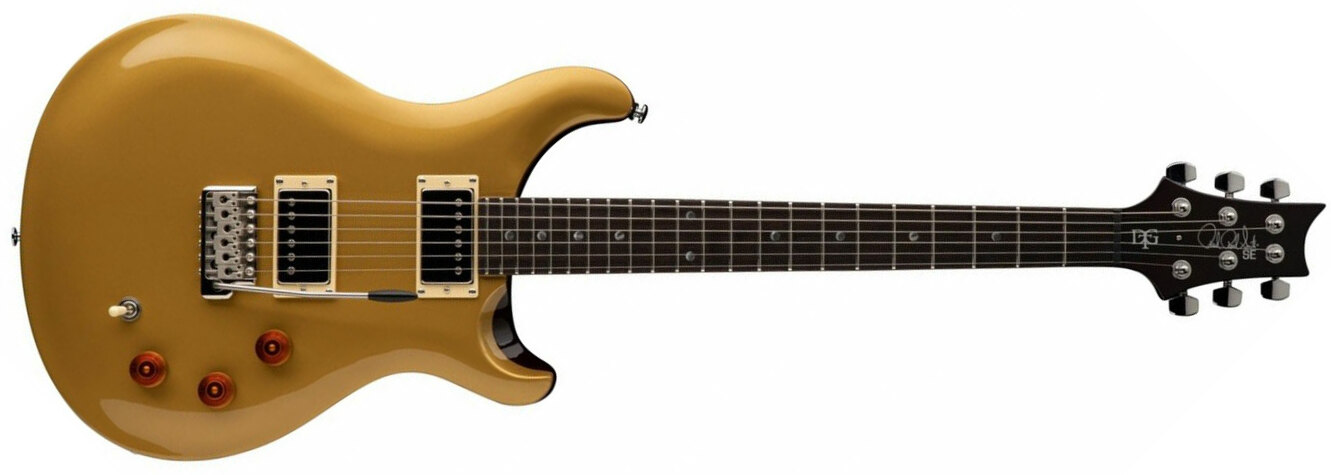 Prs David Grissom Se Dgt 2023 Signature 2h Trem Rw - Gold Top - Double Cut E-Gitarre - Main picture