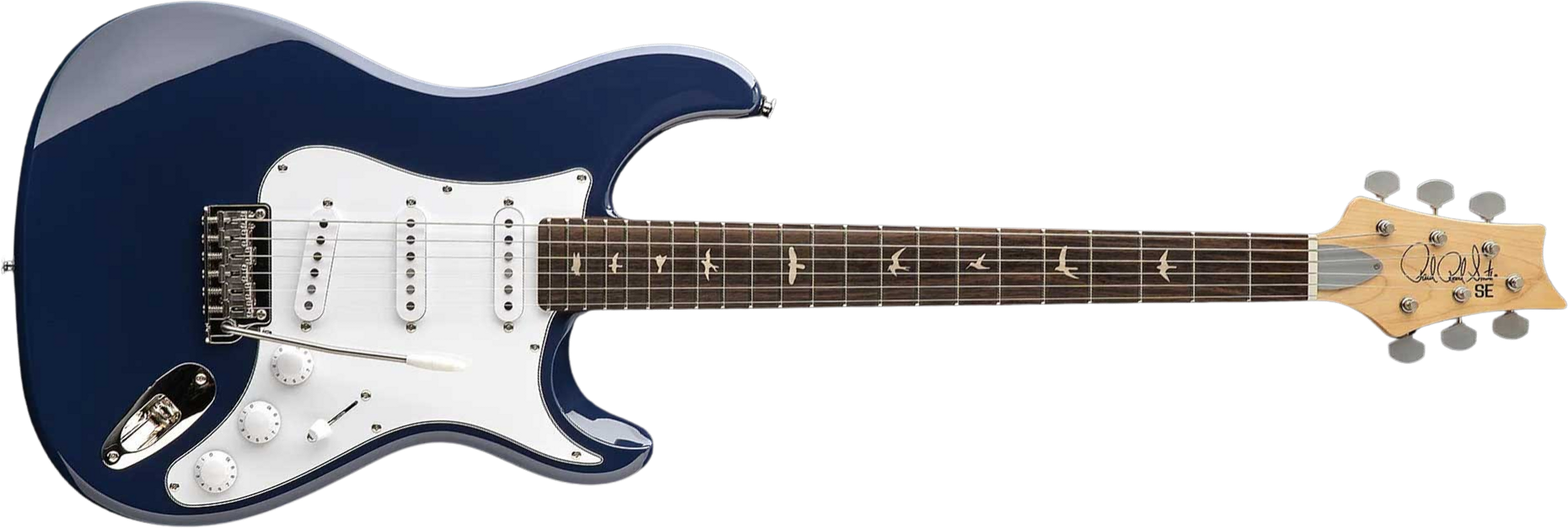 Prs John Mayer Silver Sky Rosewood Se Signature 3s Trem Rw - Trad Blue - E-Gitarre in Str-Form - Main picture