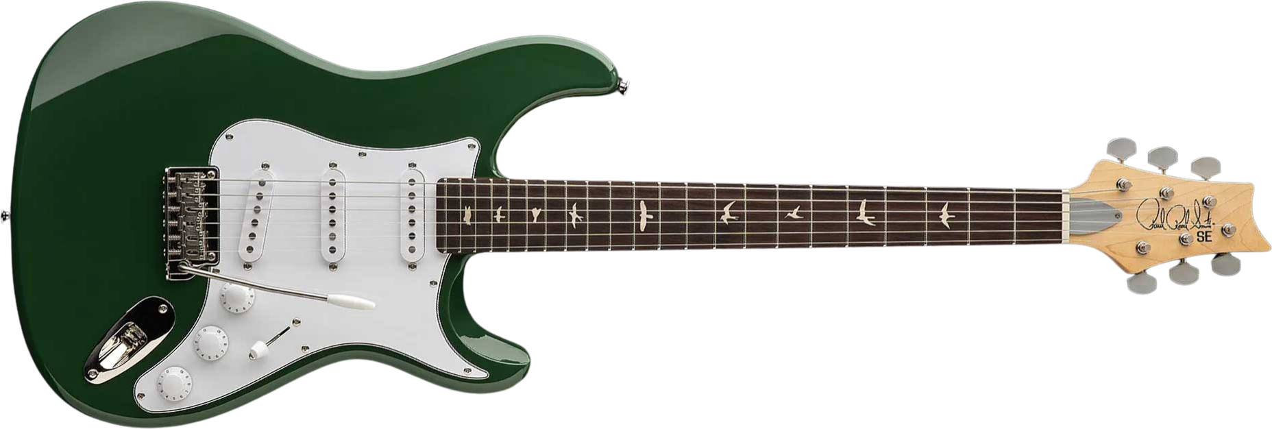 Prs John Mayer Silver Sky Rosewood Se Signature 3s Trem Rw - Lauren Green - E-Gitarre in Str-Form - Main picture