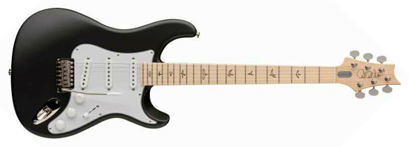 Prs John Mayer Silver Sky Usa Signature 3s Trem Mn - Faded Black Tee Satin - E-Gitarre in Str-Form - Main picture