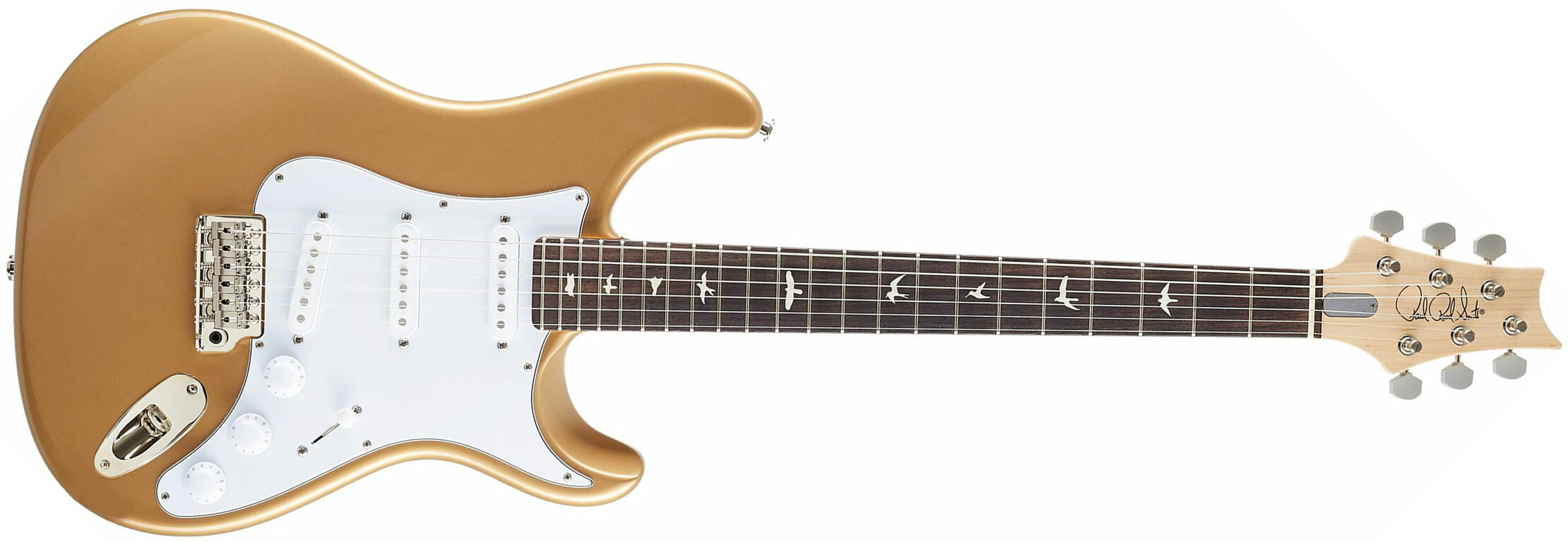 Prs John Mayer Silver Sky Usa Signature 3s Trem Rw - Golden Mesa - E-Gitarre in Str-Form - Main picture