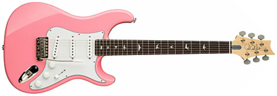 Prs John Mayer Silver Sky Usa Signature 3s Trem Rw - Sky Roxy Pink - E-Gitarre in Str-Form - Main picture