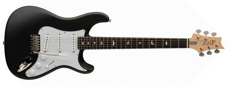 Prs John Mayer Silver Sky Usa Signature 3s Trem Rw - Faded Black Tee Satin - E-Gitarre in Str-Form - Main picture