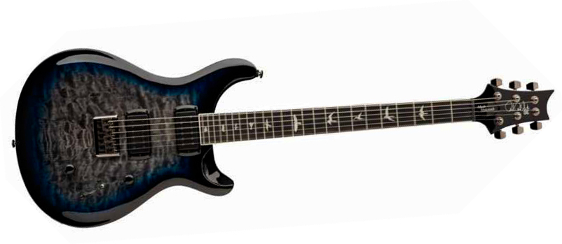 Prs Mark Holcomb Se Signature 2h Seymour Duncan Ht Eb - Holcomb Blue Burst - E-Gitarre aus Metall - Main picture