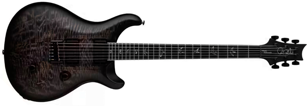 Prs Mark Holcomb Usa Signature 2h Seymour Duncan Ht Eb - Purple Mist Wraparound Burst - Double Cut E-Gitarre - Main picture