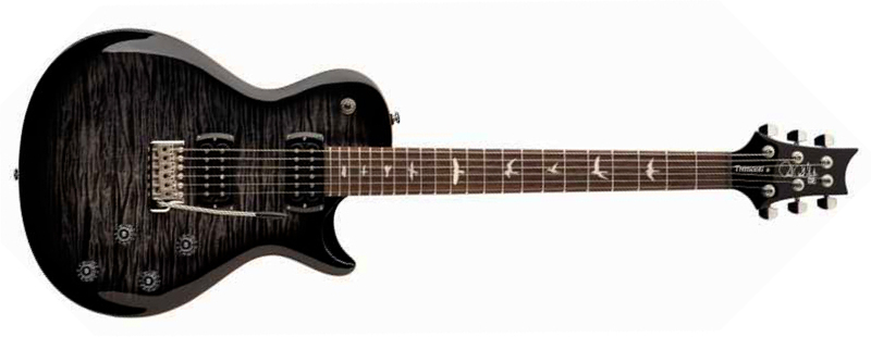 Prs Mark Tremonti Se Signature 2h Trem Rw - Charcoal Burst - Single-Cut-E-Gitarre - Main picture