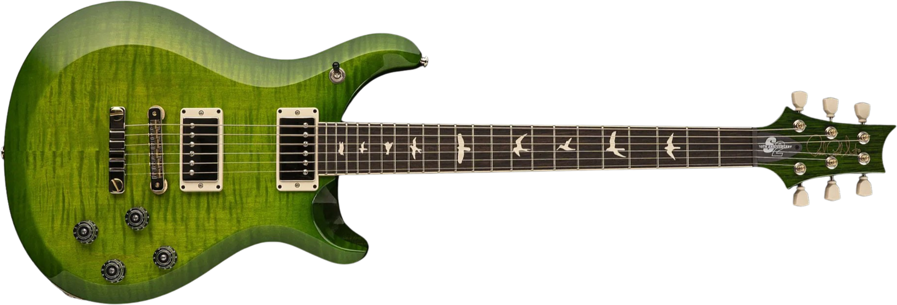 Prs Mccarty 594 S2 10th Ann. Ltd Usa 2h Ht Rw - Eriza Verde - Double Cut E-Gitarre - Main picture