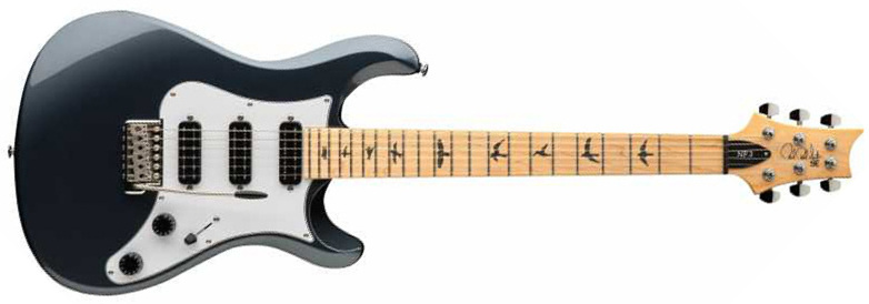 Prs Nf3 Se 3h Mini-humb. Trem Mn - Gun Metal Grey - Double Cut E-Gitarre - Main picture