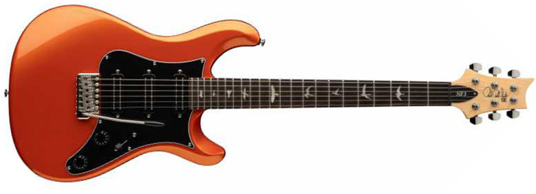 Prs Nf3 Se 3h Mini-humb. Trem Rw - Metallic Orange - Double Cut E-Gitarre - Main picture