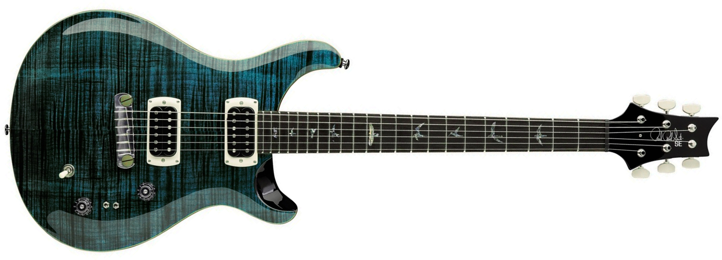 Prs Paul's Guitar Se (wing Tuners) 2h Ht Rw - Slate Blue - Double Cut E-Gitarre - Main picture