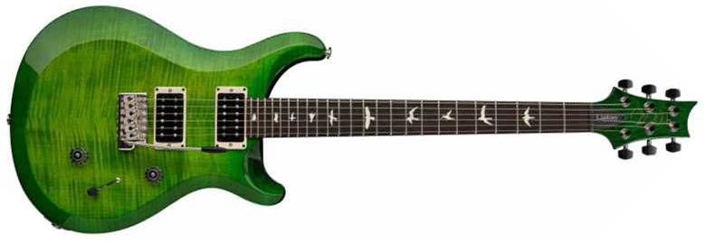 Prs S2 Custom 24 Usa Hh Trem Rw - Eriza Verde - Double Cut E-Gitarre - Main picture