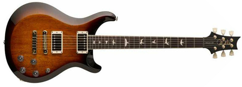 Prs S2 Mccarty 594 Thinline Hh Rw - Mccarty Tobacco Burst - Double Cut E-Gitarre - Main picture