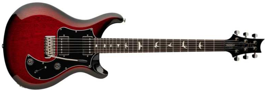 Prs S2 Standard 24 Usa 2h Trem Rw - Scarlet Sunburst - Double Cut E-Gitarre - Main picture