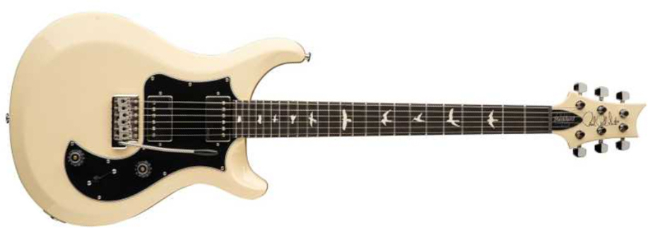 Prs S2 Standard 24 Usa 2h Trem Rw - Antique White - Double Cut E-Gitarre - Main picture
